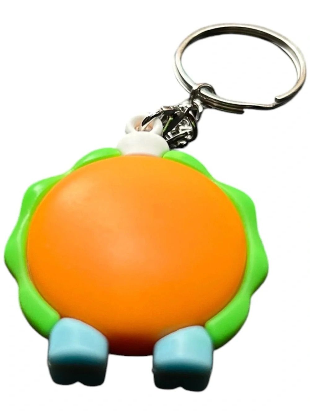 4/$20 SpongeBob SquarePants Squidward Green & Blue Keychain